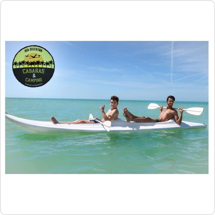 Cabanas Camping Ria เซเลสตุน ภายนอก รูปภาพ