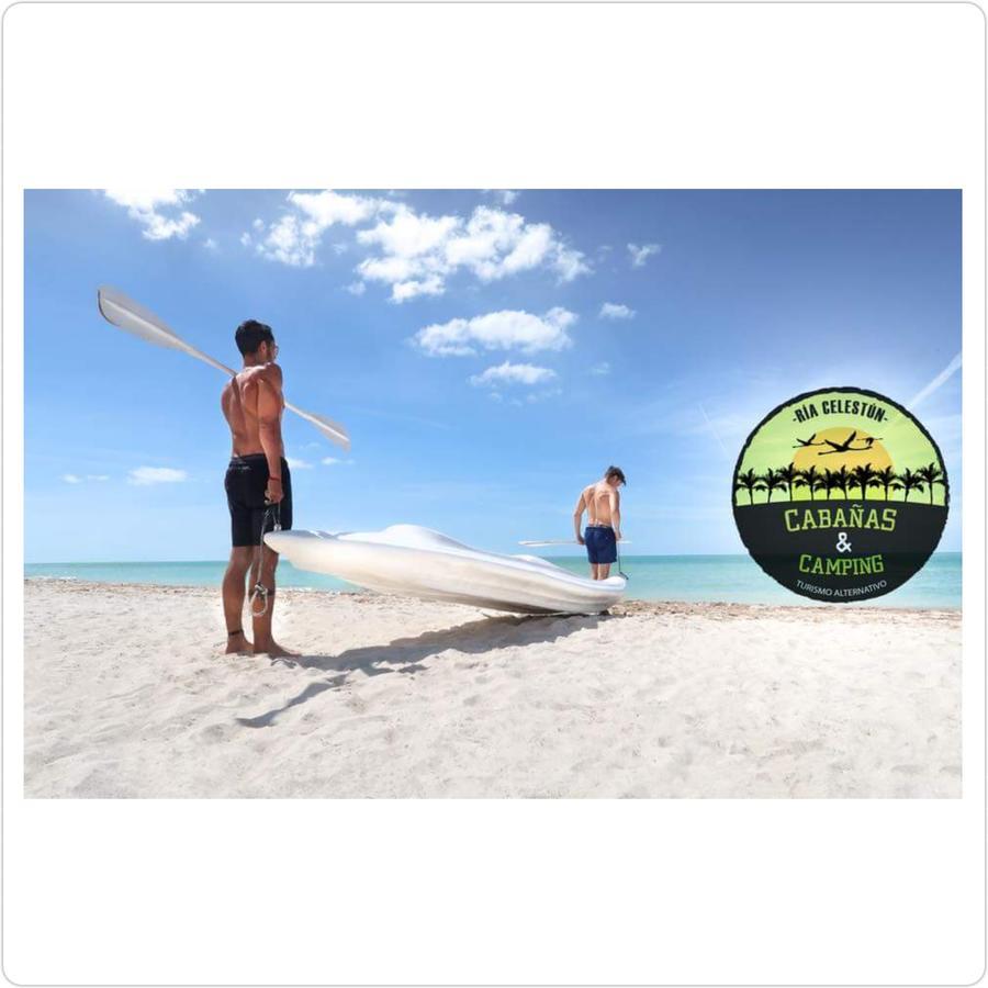 Cabanas Camping Ria เซเลสตุน ภายนอก รูปภาพ