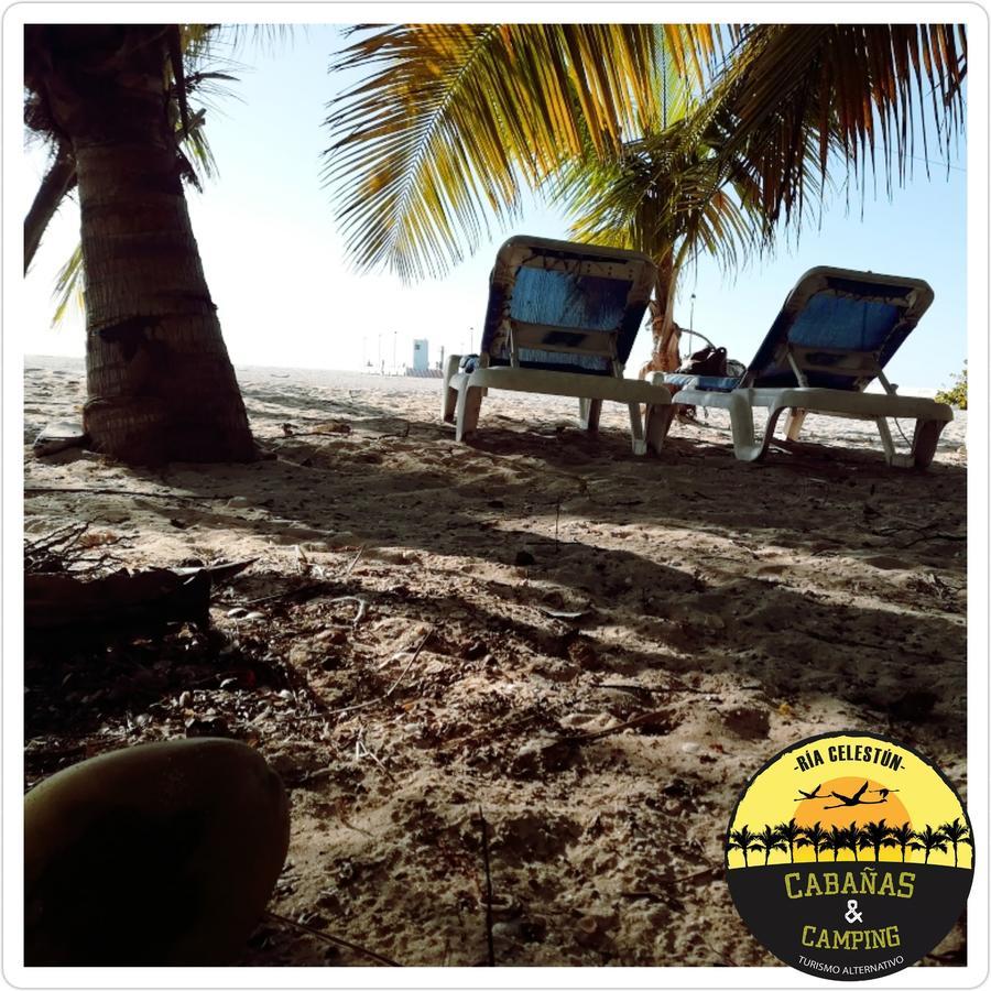 Cabanas Camping Ria เซเลสตุน ภายนอก รูปภาพ