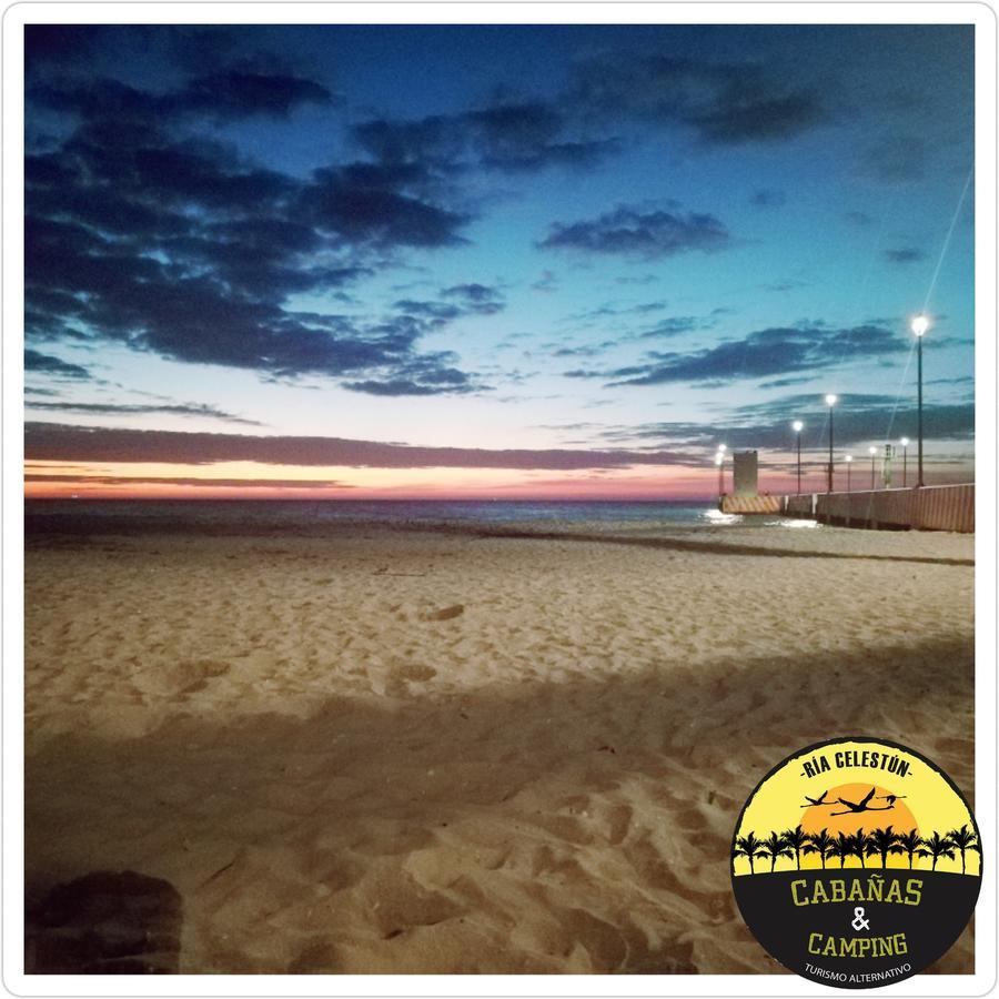 Cabanas Camping Ria เซเลสตุน ภายนอก รูปภาพ